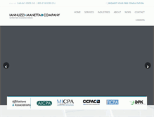 Tablet Screenshot of imc-cpa.com